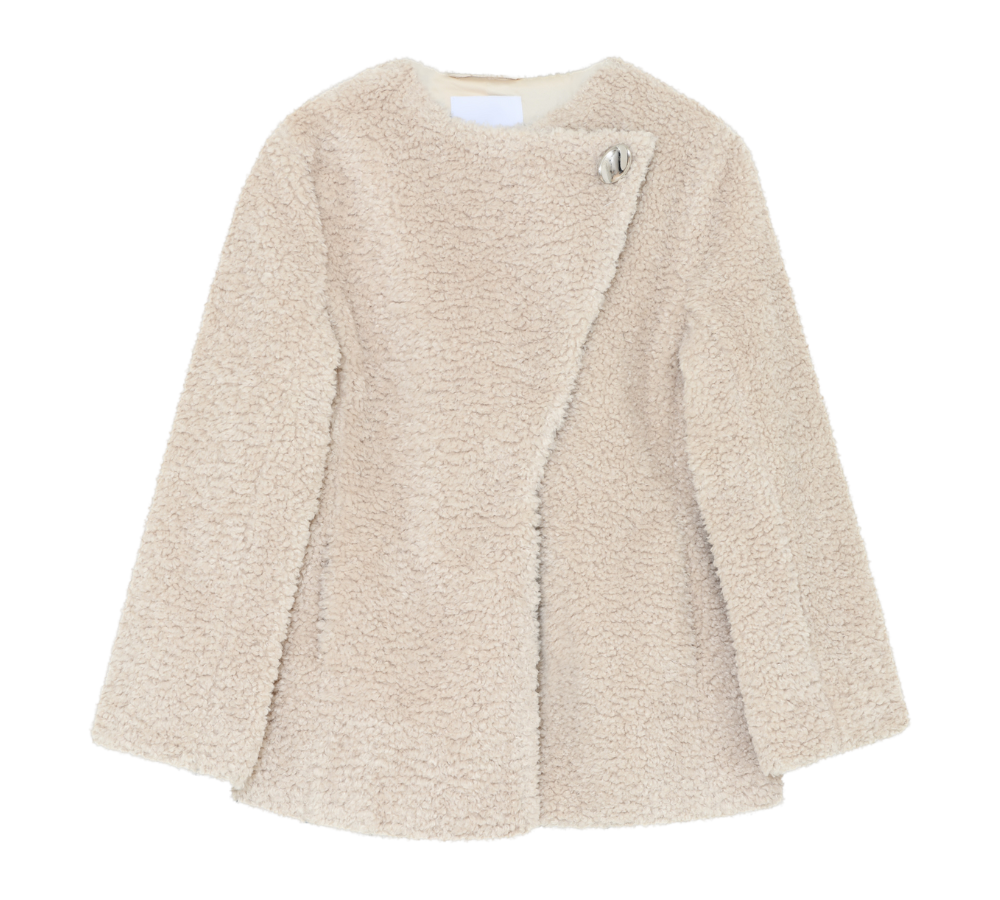 Palle Modern Fluff jakke - Pistacio Shell